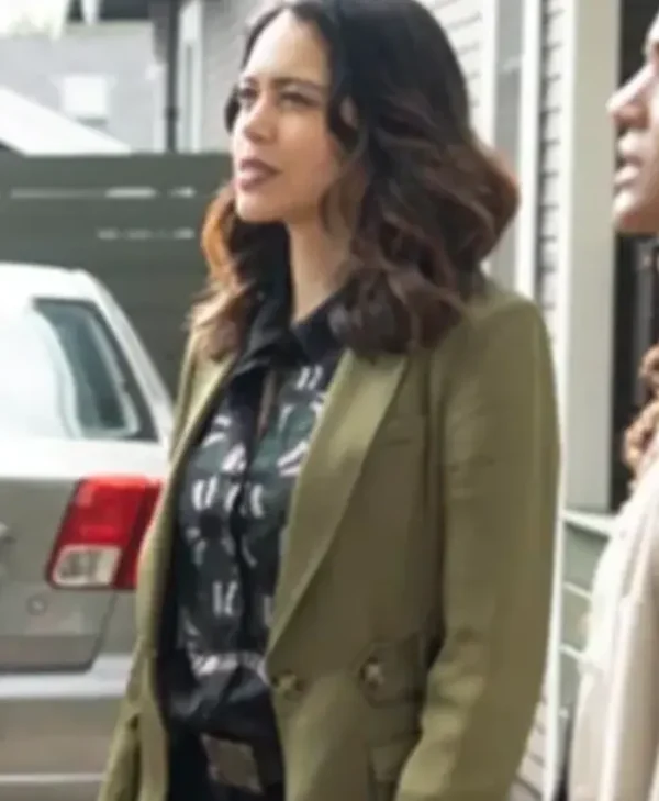 Alyssa Diaz The Rookie Season 06 Olive Blazer