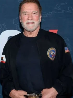 Arnold Schwarzenegger 10X Growth Conference 2024 Black Jacket For Men
