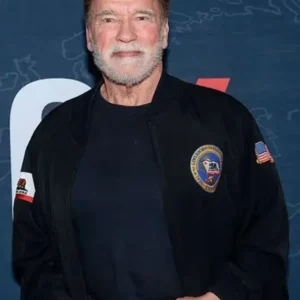 Arnold Schwarzenegger 10X Growth Conference 2024 Black Jacket For Men