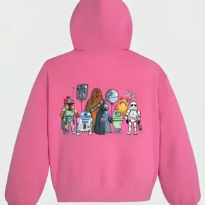 Artist Series Star Wars Zip up Hoodie Backside