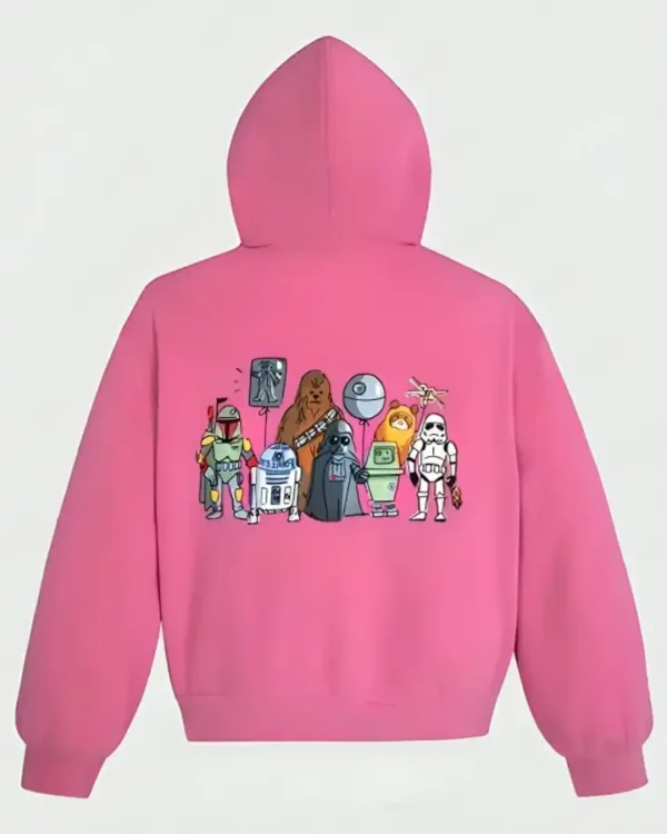 Artist Series Star Wars Zip up Hoodie Backside