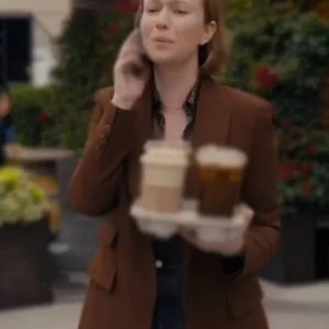 Ava Hacks S03 Brown Blazer