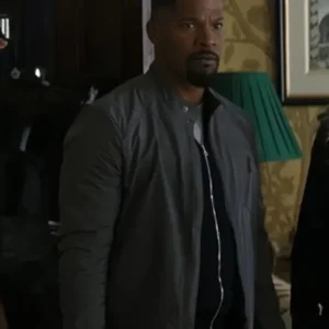 Back in Action 2024 Jamie Foxx Cotton Jacket side