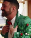 Below Deck S011 Green Gaudy Garland Blazer