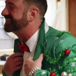 Below Deck S011 Green Gaudy Garland Blazer