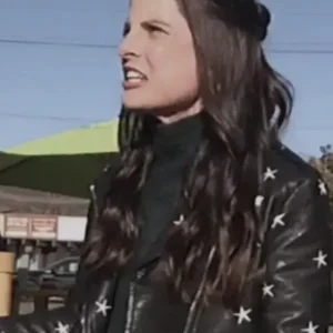 Blair London The Rookie S06 Embroidered Leather Jacket