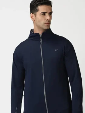 Blue Tyga Sunscreen Zip Jacket