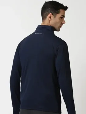 Blue Tyga Sunscreen Zip Jacket Back