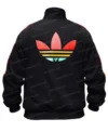 Bob Marley Adidas Black Fleece Track Jacket Back 1