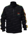 Bob Marley Adidas Black Fleece Track Jacket Main