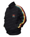 Bob Marley Adidas Black Fleece Track Jacket Right