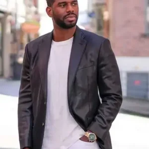 Brett Brown Love Is Blind Leather Blazer