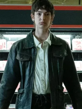 Brigette Lundy Paine I Saw The TV Glow 2024 Leather Jacket
