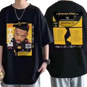 Bryson Tiller Concert Black Shirt scaled