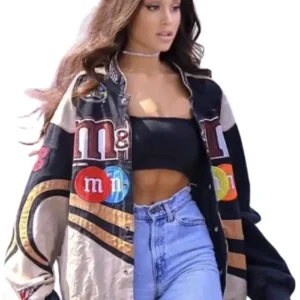 Buy Ariana Grande M&m Bomber Jacket For Sale Men And Women
