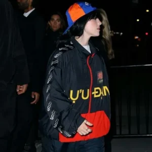 Buy Billie Eilish Met Gala After Party Black Shell Jacket