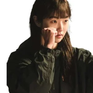 Buy Jeong Ji-An A Shop For Killers 2024 Half-Zip Black Jacket