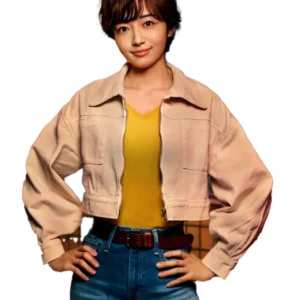 Buy Kaori Makimura City Hunter 2024 Cropped Beige Jacket