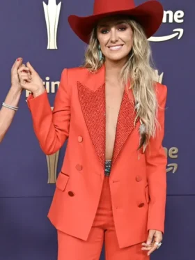 Buy Lainey Wilson 2024 ACM Awards Red Blazer For Sale Women