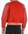 Buy Lil Baby Leather Sleeves Varsity Jacket For Sale Men And Women
