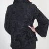 Buy Lucy Faux Persian Lamb Black Fur Women Jacket