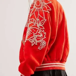 Buy Men And Women Hudson and Rex S06 Floral Bomber Jacket For Sale 