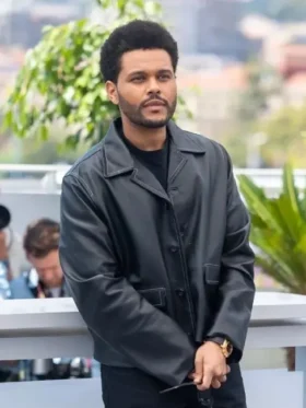 Buy Men And Women The Idol 76th Annual Cannes Film Festival The Weeknd Leather Jacket For Sale 