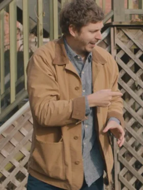 Buy Michael Cera The Adults Brown Jacket