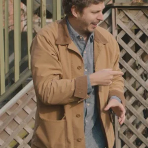 Buy Michael Cera The Adults Brown Jacket