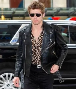 Buy Owen Teague Good Morning America 2024 Leather Jacket