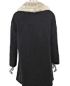 Buy Phillips Mink Collar Black Persian Lamb Fur Coat 