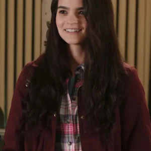 Buy Playing with Fire Brynn Maroon Cotton Jacket