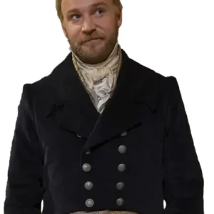 Buy Sam Phillips Bridgerton Season 03 Black Tailcoat