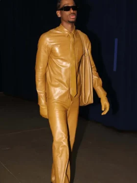 Buy Shai Gilgeous Alexander Pre Game Gold Suit