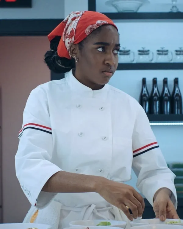 Buy Thom Browne White Chef Jacket
