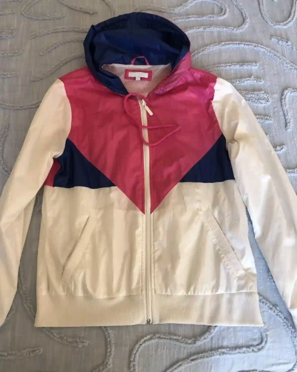Buy Women 80s Style Vintage Parachute Jacket