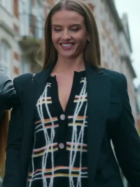 Buying London 2024 Rasa Bagdonaviciute Black Blazer