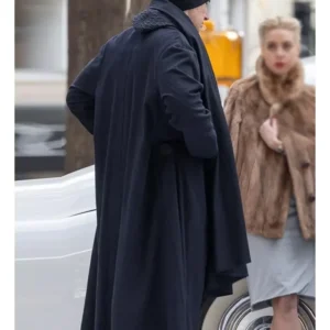 Caesar Catalina Megalopolis 2024 Black Trench Coat back