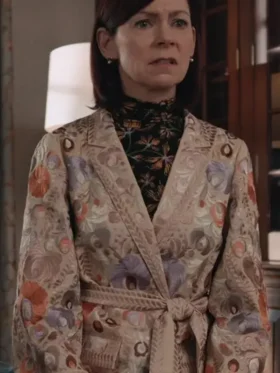 Carrie Preston Elsbeth 2024 Embroidered Wrap Jacket