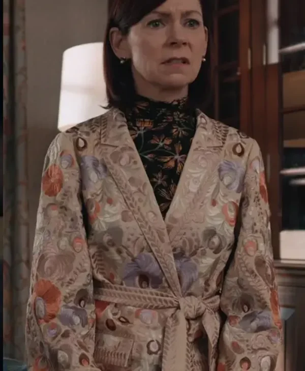 Carrie Preston Elsbeth 2024 Embroidered Wrap Jacket