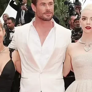 Celebrity Chris Hemsworth Cannes Film Premiere 2024 Jacket