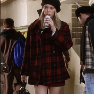 Cher Clueless Red Plaid Jackets