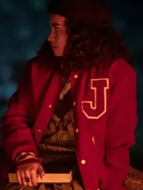 Claudia Interview with the Vampire Red Varsity Jacket For Women