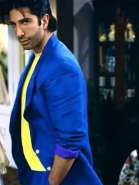 David Schwimmer Friends Blue Blazer For Sale