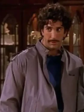 David Schwimmer Friends Grey Cotton Jacket