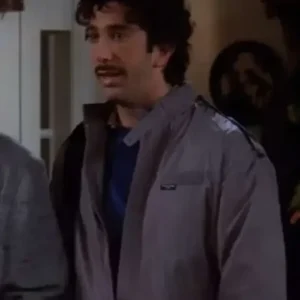 David Schwimmer Friends Grey Cotton Jacket For Sale