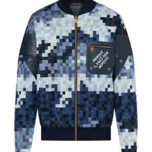Dawn Staley Blue Bomber Jacket For Women