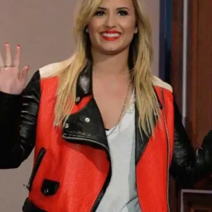 Demi Lovato Acne Studios Motorcycle Jacket