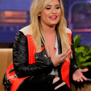 Demi Lovato Acne Studios Motorcycle Jacket on Sale