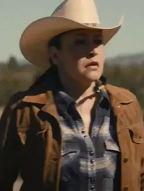 Deputy Sheriff Joy Outer Range Brown Suede Jacket
